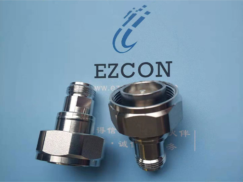 RF 716 DIN L29 Male Plug to N Female Jack Coaxial Connector