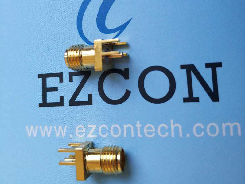SMA Female Jack for PCB Mount RF Coaxial Connector
